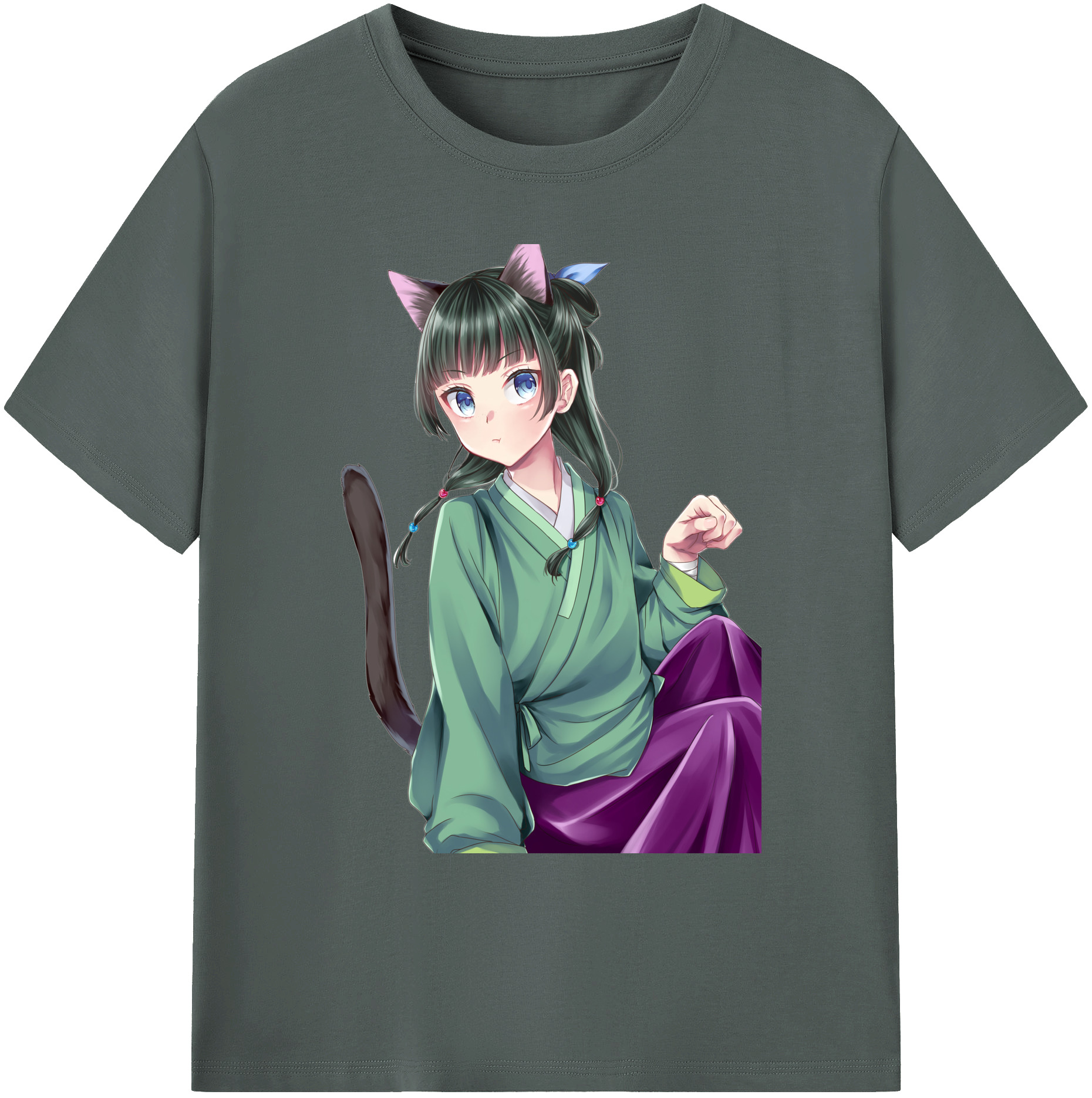 （画像用） 薬屋のひとりごと The Apothecary Diaries 綿100％ メンズ半袖Tシャツ｜肌触りやわらか＆通気性